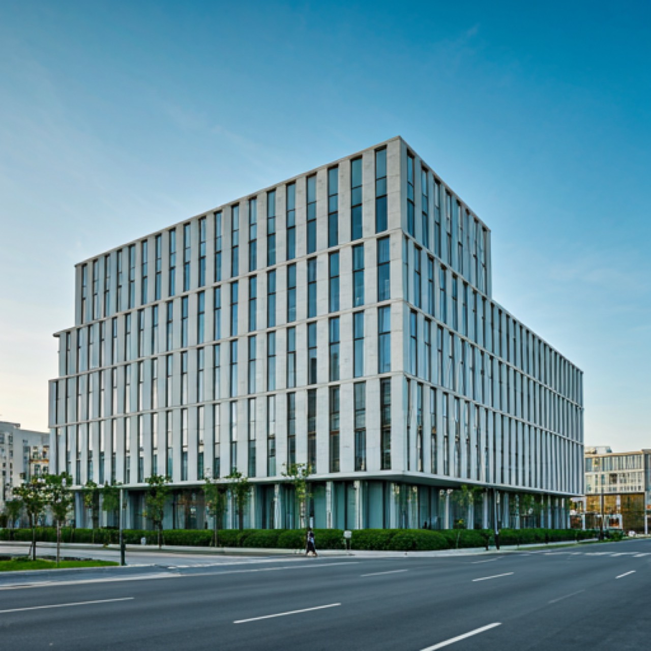 Modern architecture business building